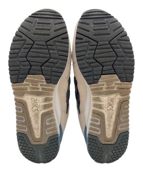 asics（アシックス）asics (アシックス) KEBOZ (ケボズ) MITA SNEAKARS Gel-Lyte3 アイボリー×ブルー サイズ:27cmの古着・服飾アイテム