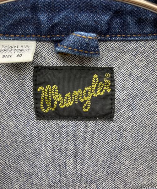 Wrangler（ラングラー）Wrangler (ラングラー) デニムジャケット インディゴ サイズ:Lの古着・服飾アイテム