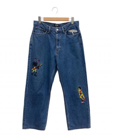 中古・古着通販】X-LARGE (エクストララージ) ワッペンデニムパンツ