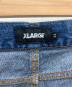 中古・古着 X-LARGE (エクストララージ) ワッペンデニムパンツ インディゴ サイズ:34：5000円