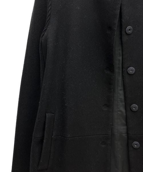 theory（セオリー）theory (セオリー) ノーカラーコート ブラック サイズ:Sの古着・服飾アイテム