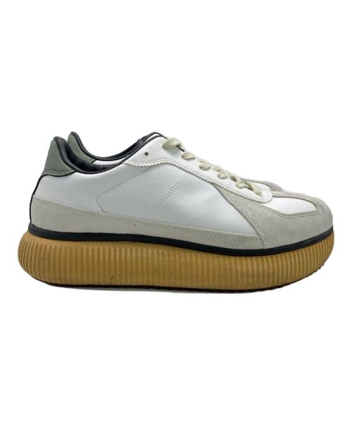 Onitsuka Tiger（オニツカタイガー）Onitsuka Tiger (オニツカタイガー) DELECITY（デレシティ） ホワイト×グレー サイズ:SIZE 27cmの古着・服飾アイテム