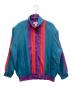SUPERSILK（スーパーシルク）の古着「シルクジャケット」｜ネイビー×パープル