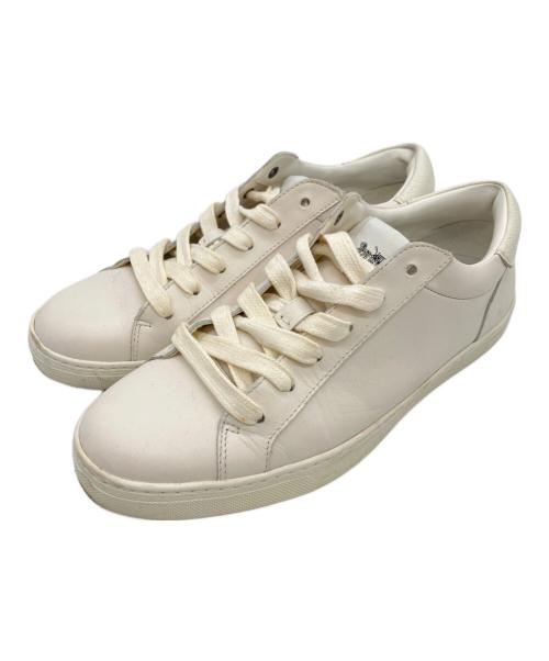 COACH（コーチ）COACH (コーチ) ローカットスニーカー ホワイト サイズ:25.5cmの古着・服飾アイテム