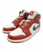 NIKEナイキ）の古着「AIR JORDAN 1 MID」｜レッド×ホワイト