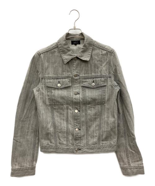 A.P.C.（アーペーセー）A.P.C. (アーペーセー) デニムジャケット グレー サイズ:SIZE XSの古着・服飾アイテム