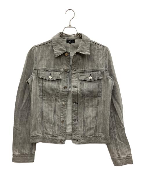 A.P.C.（アーペーセー）A.P.C. (アーペーセー) デニムジャケット グレー サイズ:SIZE XSの古着・服飾アイテム