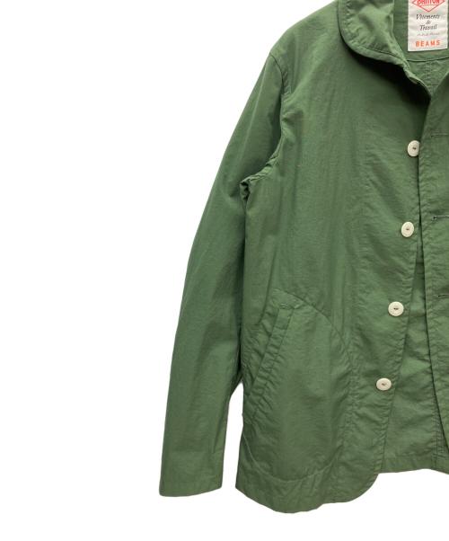 DANTON（ダントン）DANTON (ダントン) BEAMS (ビームス) ジャケット オリーブ サイズ:40の古着・服飾アイテム