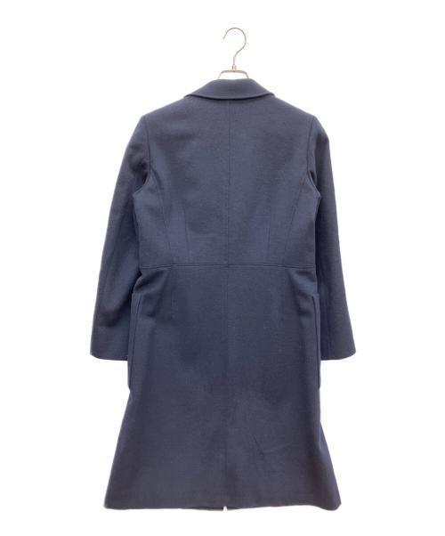 Calvin Klein（カルバンクライン）Calvin Klein (カルバンクライン) チェスターコート ネイビー サイズ:SIZE Lの古着・服飾アイテム