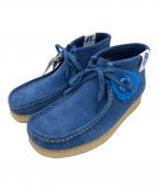CLARKS×Manhattan Records×ATMOSクラークス×マンハッタンレコード×アトモス）の古着「Blue Suede ワラビーシューズ」｜ブルー