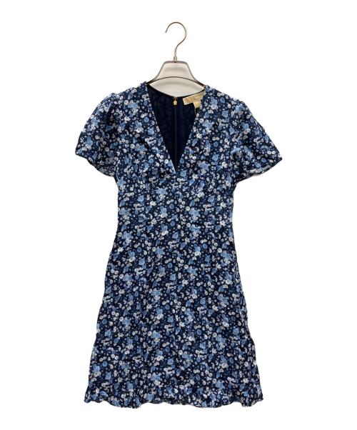 MICHAEL KORS（マイケル・コース）MICHAEL KORS (マイケル・コース) 半袖ワンピース ネイビー サイズ:XXS 未使用品の古着・服飾アイテム