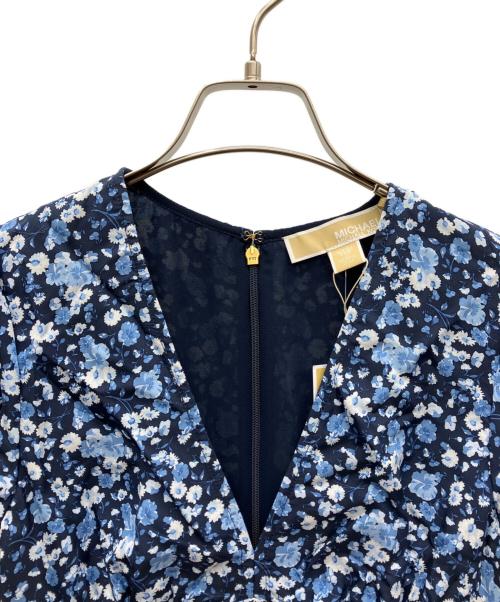 MICHAEL KORS（マイケル・コース）MICHAEL KORS (マイケル・コース) 半袖ワンピース ネイビー サイズ:XXS 未使用品の古着・服飾アイテム