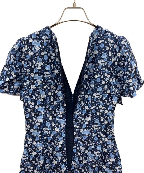 MICHAEL KORS（マイケル・コース）MICHAEL KORS (マイケル・コース) 半袖ワンピース ネイビー サイズ:XXS 未使用品の古着・服飾アイテム