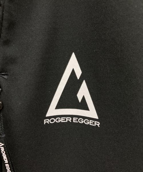 ROGER EGGER（ロジャーエーガー）ROGER EGGER (ロジャーエーガー) ウインドブレーカー ブラック サイズ:Lの古着・服飾アイテム