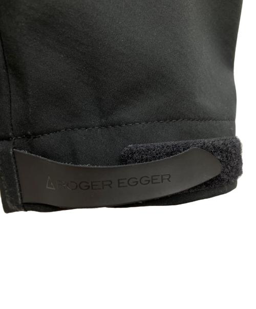 ROGER EGGER（ロジャーエーガー）ROGER EGGER (ロジャーエーガー) ウインドブレーカー ブラック サイズ:Lの古着・服飾アイテム