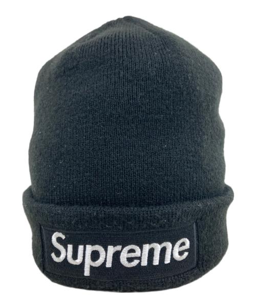 SUPREME（シュプリーム）SUPREME (シュプリーム) New Era (ニューエラ) Box Logo Beanie ブラックの古着・服飾アイテム