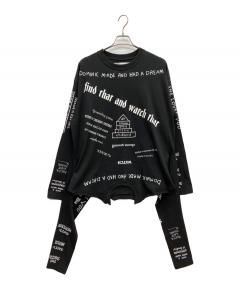 中古・古着通販】TTT MSW (ティー) fruits thermal long sleeve グレー
