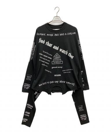 中古・古着通販】DAIRIKU (ダイリク) Upside down Long Sleeve Tee