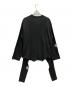 DAIRIKU (ダイリク) Upside down Long Sleeve Tee ブラック サイズ:M：12000円