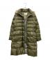 中古・古着 AIGLE (エーグル) ダウンコート カーキ サイズ:M：6000円
