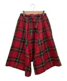 COMME des GARCONS（コムデギャルソン）の古着「サルエルパンツ」｜レッド