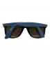 RAY-BAN (レイバン) WAYFARER ブラック×ブルー：8000円
