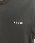 中古・古着 NIKE (ナイキ) sacai (サカイ) プリントTシャツ ブラック サイズ:SIZE 2：6000円