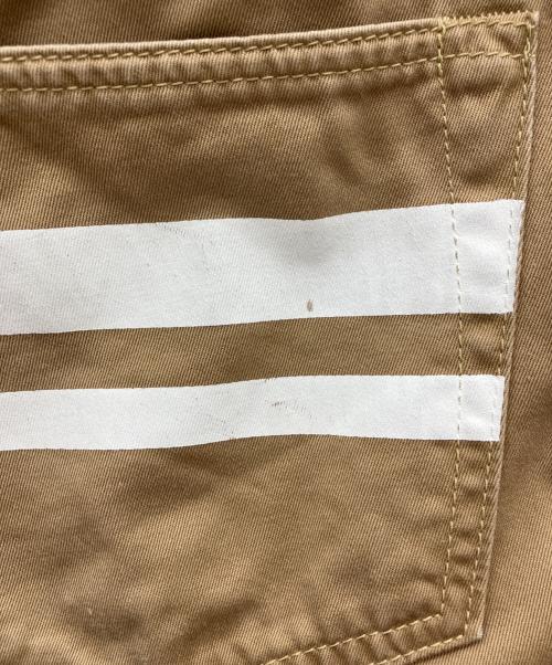 MOMOTARO JEANS（桃太郎ジーンズ）MOMOTARO JEANS (桃太郎ジーンズ) セルヴィッチ・ウエストポイント・スリムストレート ベージュ サイズ:W36の古着・服飾アイテム