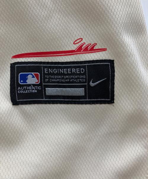 NIKE（ナイキ）NIKE (ナイキ) AUTHENTIC (オーセンティック) 野球ユニフォーム ベージュ サイズ:40の古着・服飾アイテム