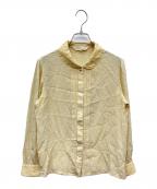 Burberry'sバーバリー）の古着「シルクブラウス」｜ベージュ