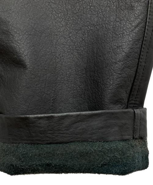 HARLEY-DAVIDSON（ハーレーダビッドソン）HARLEY-DAVIDSON (ハーレーダビッドソン) レザーパンツ ブラック サイズ:32の古着・服飾アイテム