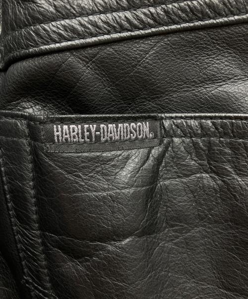 HARLEY-DAVIDSON（ハーレーダビッドソン）HARLEY-DAVIDSON (ハーレーダビッドソン) レザーパンツ ブラック サイズ:32の古着・服飾アイテム