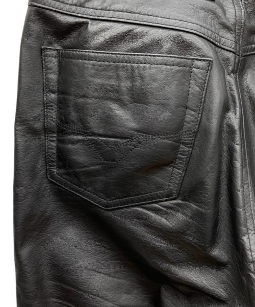 HARLEY-DAVIDSON（ハーレーダビッドソン）HARLEY-DAVIDSON (ハーレーダビッドソン) レザーパンツ ブラック サイズ:32の古着・服飾アイテム