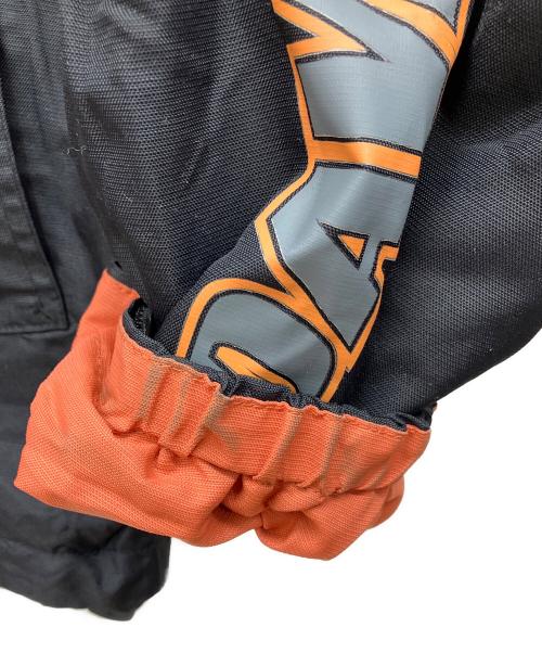 HARLEY-DAVIDSON（ハーレーダビッドソン）HARLEY-DAVIDSON (ハーレーダビッドソン) ナイロンジャケット ブラック×グレー サイズ:Sの古着・服飾アイテム
