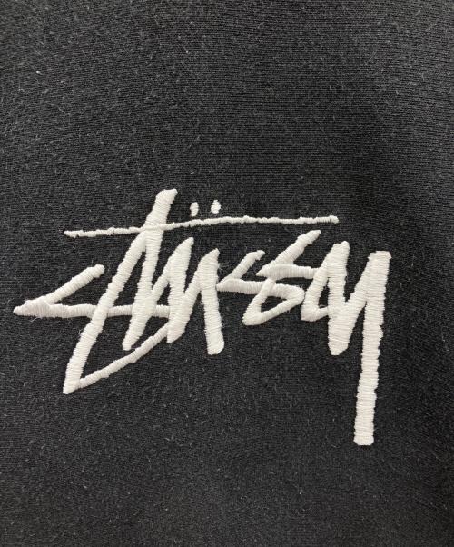 stussy（ステューシー）stussy (ステューシー) STOCK LOGO APPLIQUE HOODIE ブラック サイズ:Lの古着・服飾アイテム