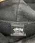中古・古着 stussy (ステューシー) STOCK LOGO APPLIQUE HOODIE ブラック サイズ:L：8000円