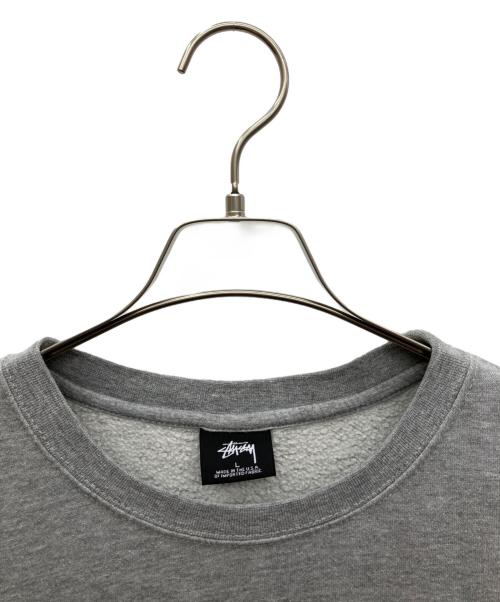 stussy（ステューシー）stussy (ステューシー) スウェット グレー サイズ:Ｌの古着・服飾アイテム