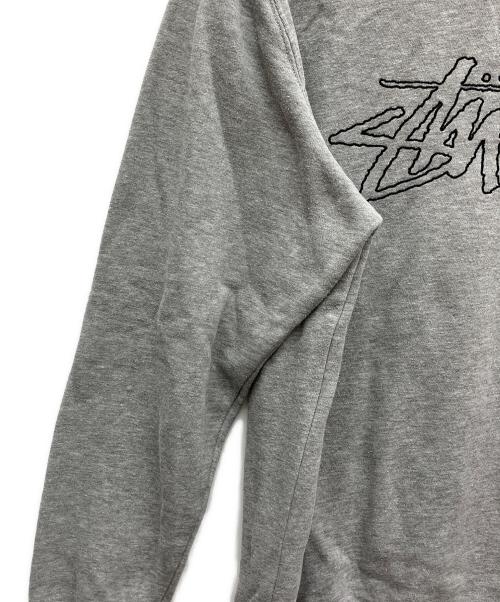 stussy（ステューシー）stussy (ステューシー) スウェット グレー サイズ:Ｌの古着・服飾アイテム