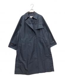 green label relaxing（グリーンレーベルリラクシング）の古着「エアリートレンチコート」｜ネイビー