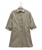 KAGUREカグレ）の古着「ロングコート」｜ベージュ