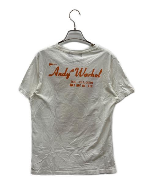 ANDY WARHOL（アンディウォーホル）ANDY WARHOL (アンディウォーホル) Hysteric Glamour (ヒステリックグラマー) 半袖Tシャツ ホワイト サイズ:Mの古着・服飾アイテム