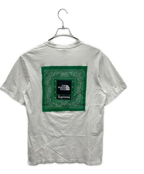 SUPREME（シュプリーム）SUPREME (シュプリーム) THE NORTH FACE (ザ ノース フェイス) 半袖Tシャツ ホワイト サイズ:Lの古着・服飾アイテム