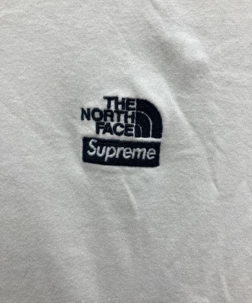 SUPREME（シュプリーム）SUPREME (シュプリーム) THE NORTH FACE (ザ ノース フェイス) 半袖Tシャツ ホワイト サイズ:Lの古着・服飾アイテム