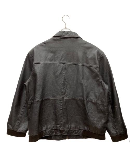 CHEROKEE（チェロキー）CHEROKEE (チェロキー) レザージャケット ブラック サイズ:XLの古着・服飾アイテム