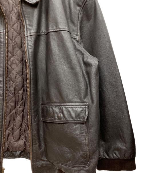 CHEROKEE（チェロキー）CHEROKEE (チェロキー) レザージャケット ブラック サイズ:XLの古着・服飾アイテム