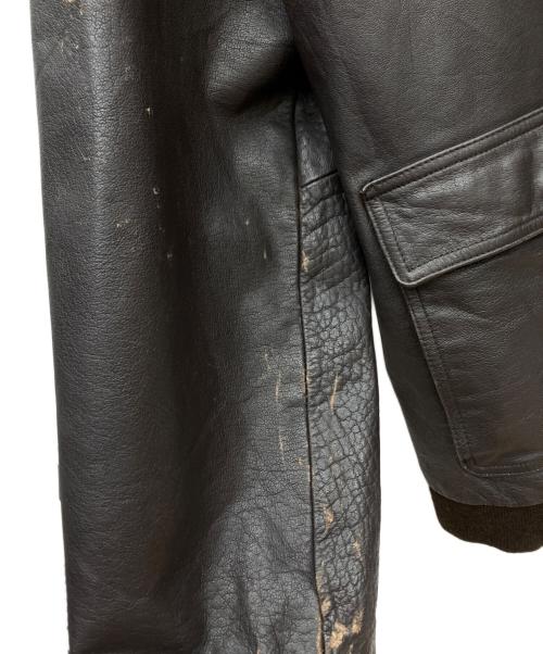 CHEROKEE（チェロキー）CHEROKEE (チェロキー) レザージャケット ブラック サイズ:XLの古着・服飾アイテム
