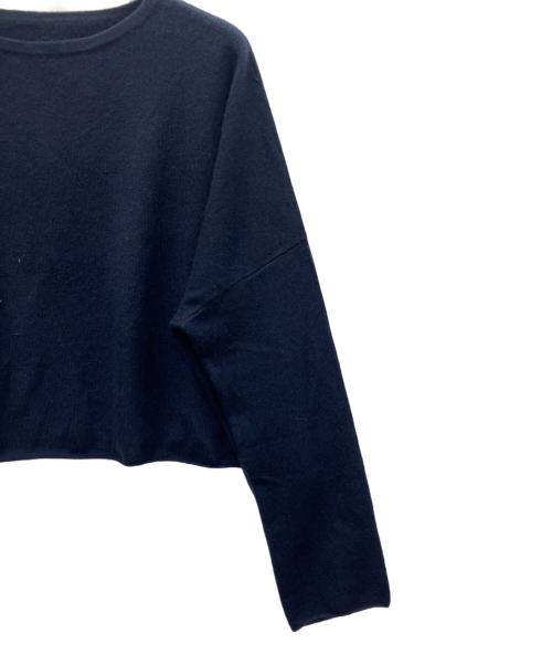 journal standard luxe（ジャーナルスタンダード ラックス）journal standard luxe (ジャーナルスタンダード ラックス) 薄手ニット ネイビー サイズ:FREEの古着・服飾アイテム