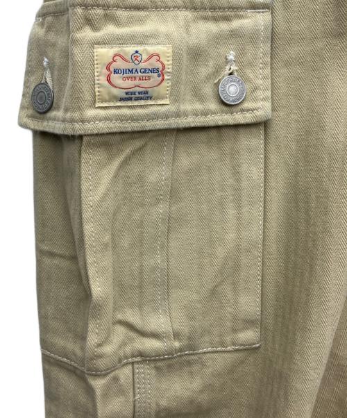 児島ジーンズ（コジマジーンズ）児島ジーンズ (コジマジーンズ) コンボパンツ インディゴ×ベージュ サイズ:38インチの古着・服飾アイテム