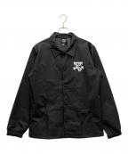 THRASHER×INDEPENDENTスラッシャー×インディペンデント）の古着「コーチジャケット」｜ブラック