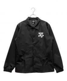 THRASHER×INDEPENDENT（スラッシャー×インディペンデント）の古着「コーチジャケット」｜ブラック